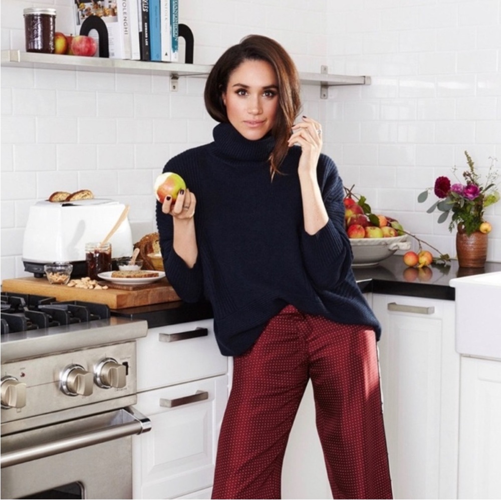 Kit and ace 100% cashmere Ash sweater blue